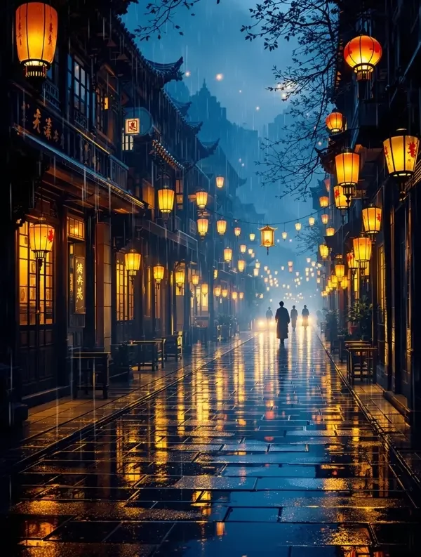 黄果漫剧网站《半城烟雨》封面 - 古装权谋